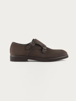 BLUCHER DOBLE HEBILLA MARRÓN