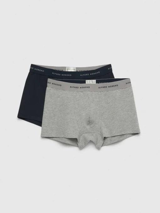 BOXER BASIC AZUL MARINO