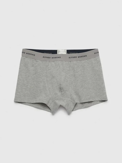BOXER BASIC AZUL MARINO