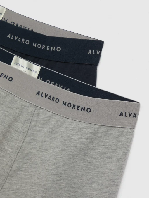 BOXER BASIC AZUL MARINO