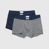 BOXER DOTS AZUL MARINO