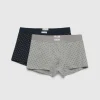 BOXER GRAIN AZUL MARINO