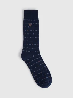 CALCETINES AZUL