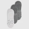 CALCETINES INVISIBLES GRIS