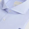 CAMISA COMFORT CHECKS AZUL