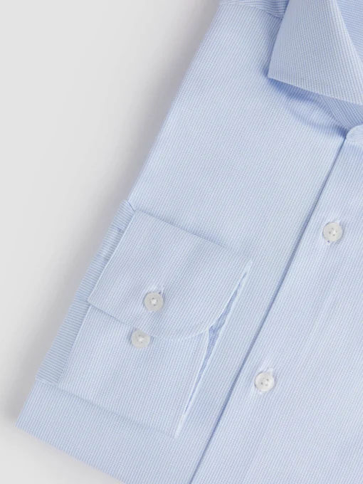 CAMISA COMFORT CHECKS CELESTE