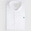 CAMISA COMFORT FIL A FIL BLANCO