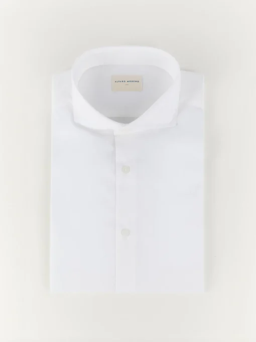 CAMISA COMFORT FIL A FIL BLANCO
