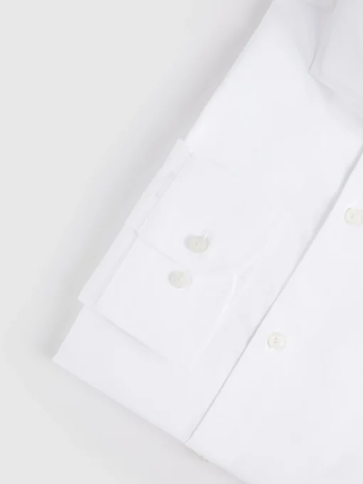 CAMISA COMFORT FIL A FIL BLANCO