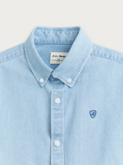 CAMISA DENIM KIDS CELESTE