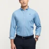 CAMISA DENIM SLUB CELESTE