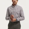 CAMISA FLANNEL CHECKS BURDEOS