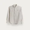 CAMISA FLANNEL CHECKS KIDS BURDEOS