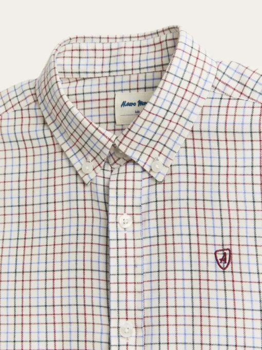 CAMISA FLANNEL CHECKS KIDS BURDEOS