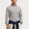 CAMISA FLANNEL CHECKS MOSTAZA