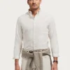 CAMISA FLANNEL TWILL CRUDO