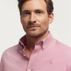 CAMISA FLANNEL TWILL ROSA