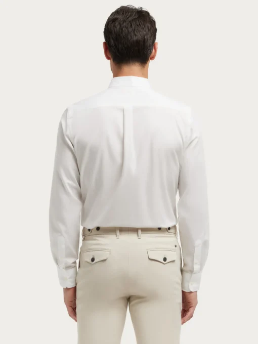 CAMISA MICROESPIGA BLANCO