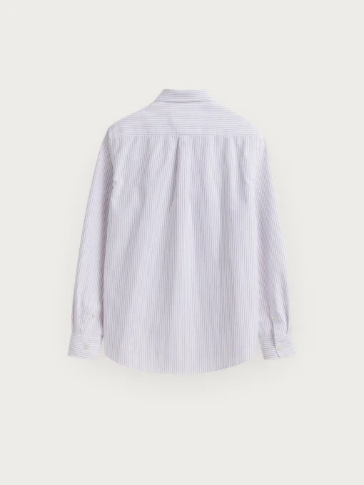 CAMISA OXFORD ASTON BURDEOS