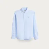 CAMISA OXFORD BASIC KIDS CELESTE