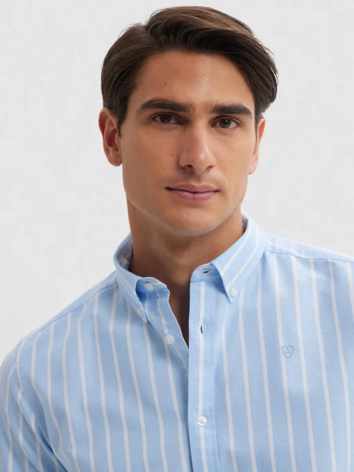 CAMISA OXFORD CLASSIC AZUL