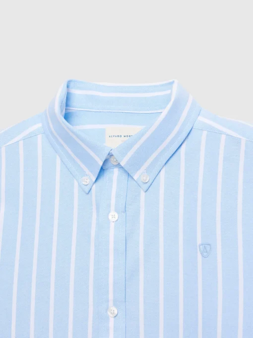 CAMISA OXFORD CLASSIC AZUL