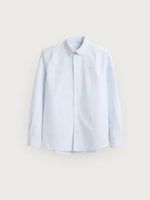 CAMISA OXFORD CLUB CELESTE