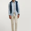 CAMISA OXFORD SOLID AZUL