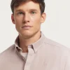 CAMISA OXFORD SOLID CAMEL