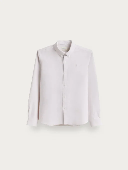 CAMISA OXFORD SOLID KIDS BEIGE