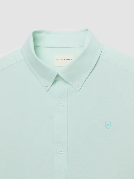 CAMISA OXFORD SOLID VERDE