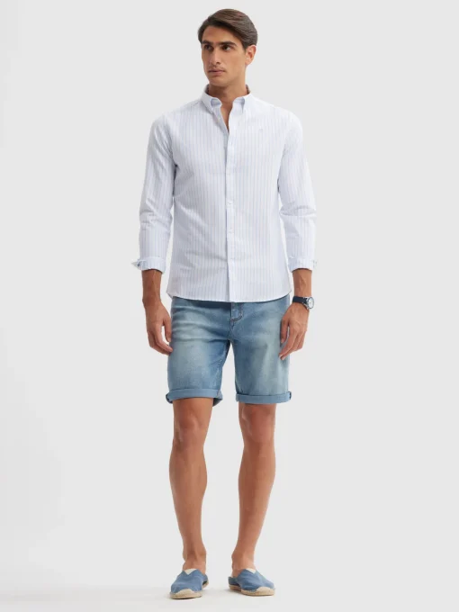CAMISA OXFORD SUNNY CELESTE