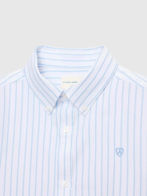 CAMISA OXFORD SUNNY CELESTE