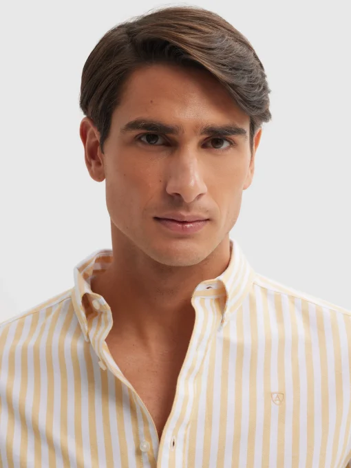 CAMISA OXFORD SUNSET AMARILLO