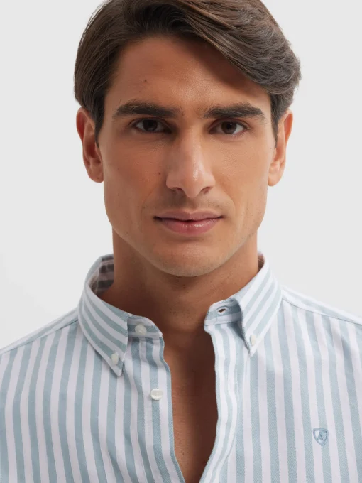 CAMISA OXFORD SUNSET AZUL