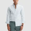 CAMISA OXFORD SUNSET VERDE AGUA
