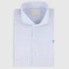 CAMISA P. POINT RAYAS AZUL