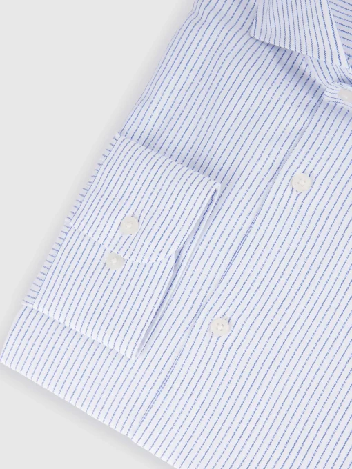CAMISA P. POINT RAYAS AZUL