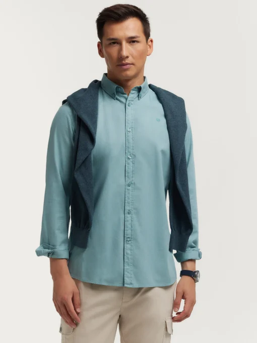 CAMISA PANAMA DYE AZUL