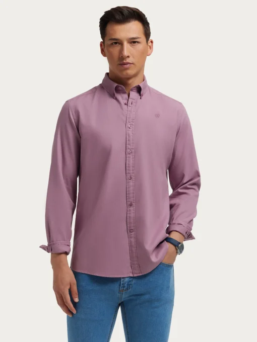CAMISA PANAMA DYE BURDEOS