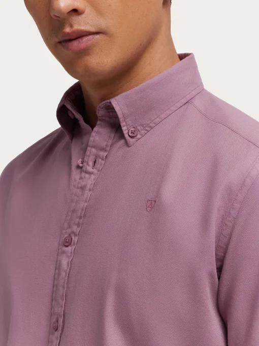 CAMISA PANAMA DYE BURDEOS