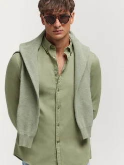 CAMISA PANAMA DYE VERDE