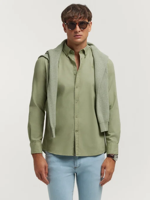 CAMISA PANAMA DYE VERDE