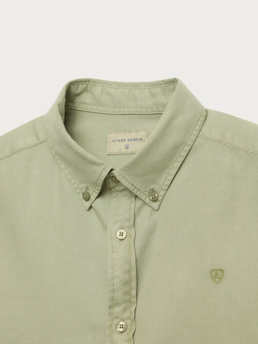 CAMISA PANAMA DYE VERDE