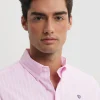 CAMISA RAYAS DUTTON ROSA