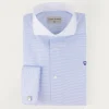 CAMISA RAYAS P.DOBLE AZUL