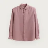CAMISA TWILL DYE ROSA