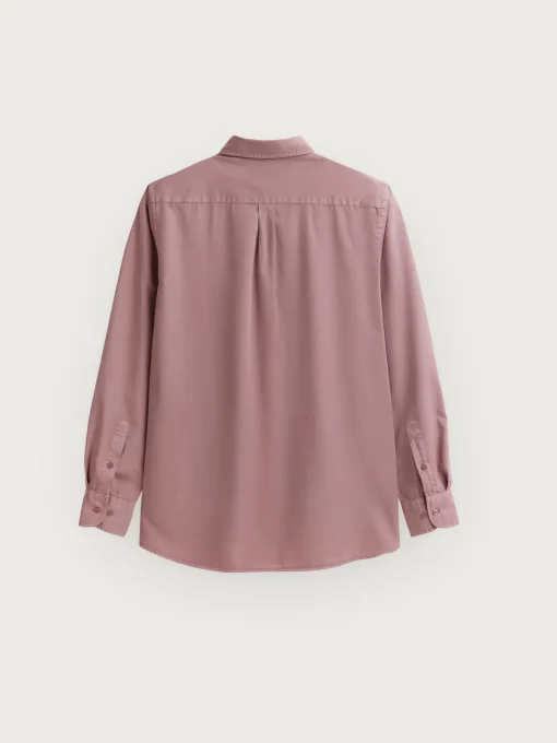 CAMISA TWILL DYE ROSA