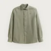 CAMISA TWILL DYE VERDE