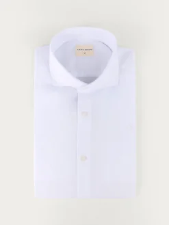 CAMISA VESTIR DOBBY BLANCO